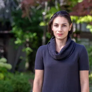 Retrato de Atossa Araxia Abrahamian