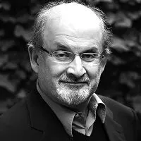 Retrato de Salman Rushdie