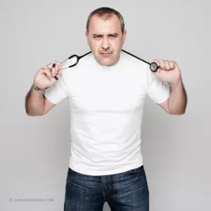 Retrato de  Carlos Rodríguez Rodríguez