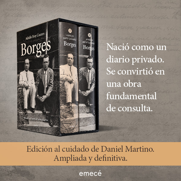 Banner Borges estuche Bioy Casares
