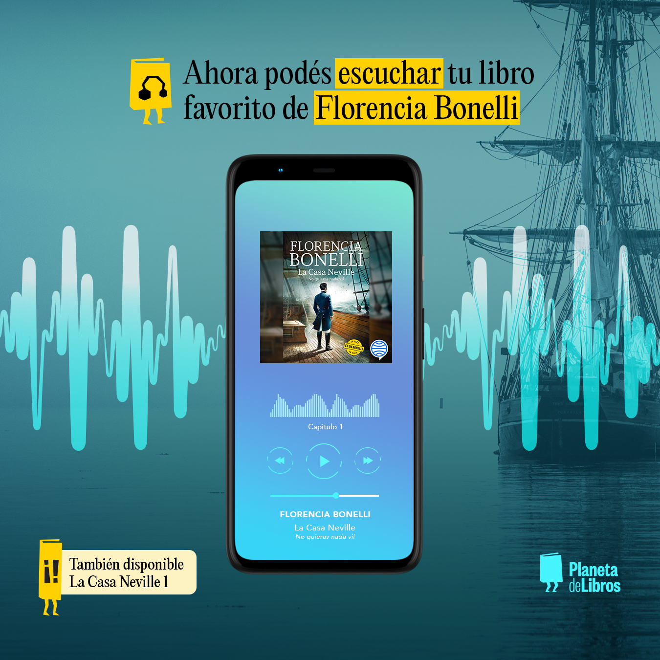 Banner Audiolibro La casa Neville 2