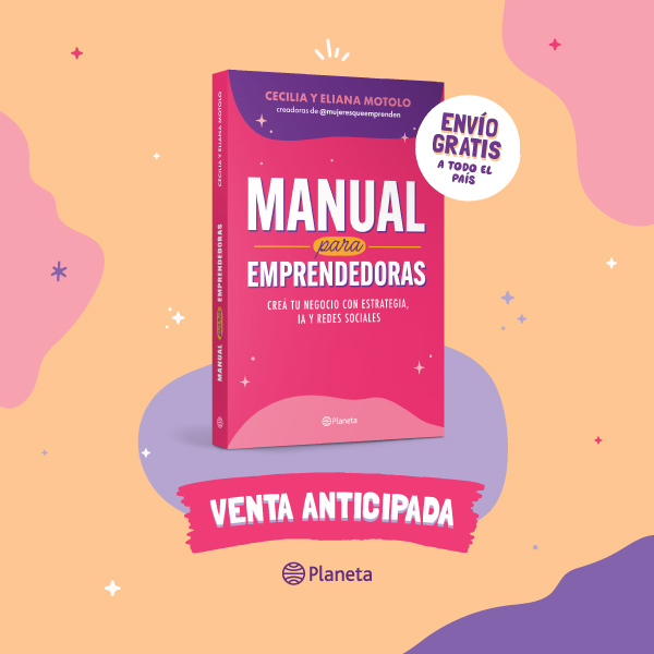 Banner Preventa Manual para emprendedoras