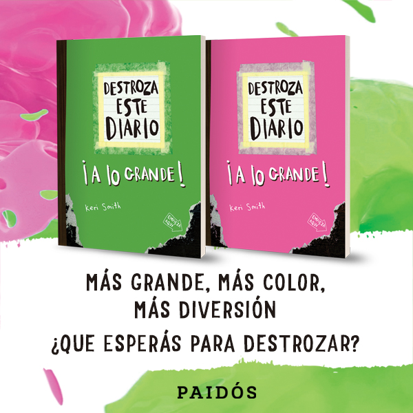 Banner Destroza este diario a lo grande verde fluo