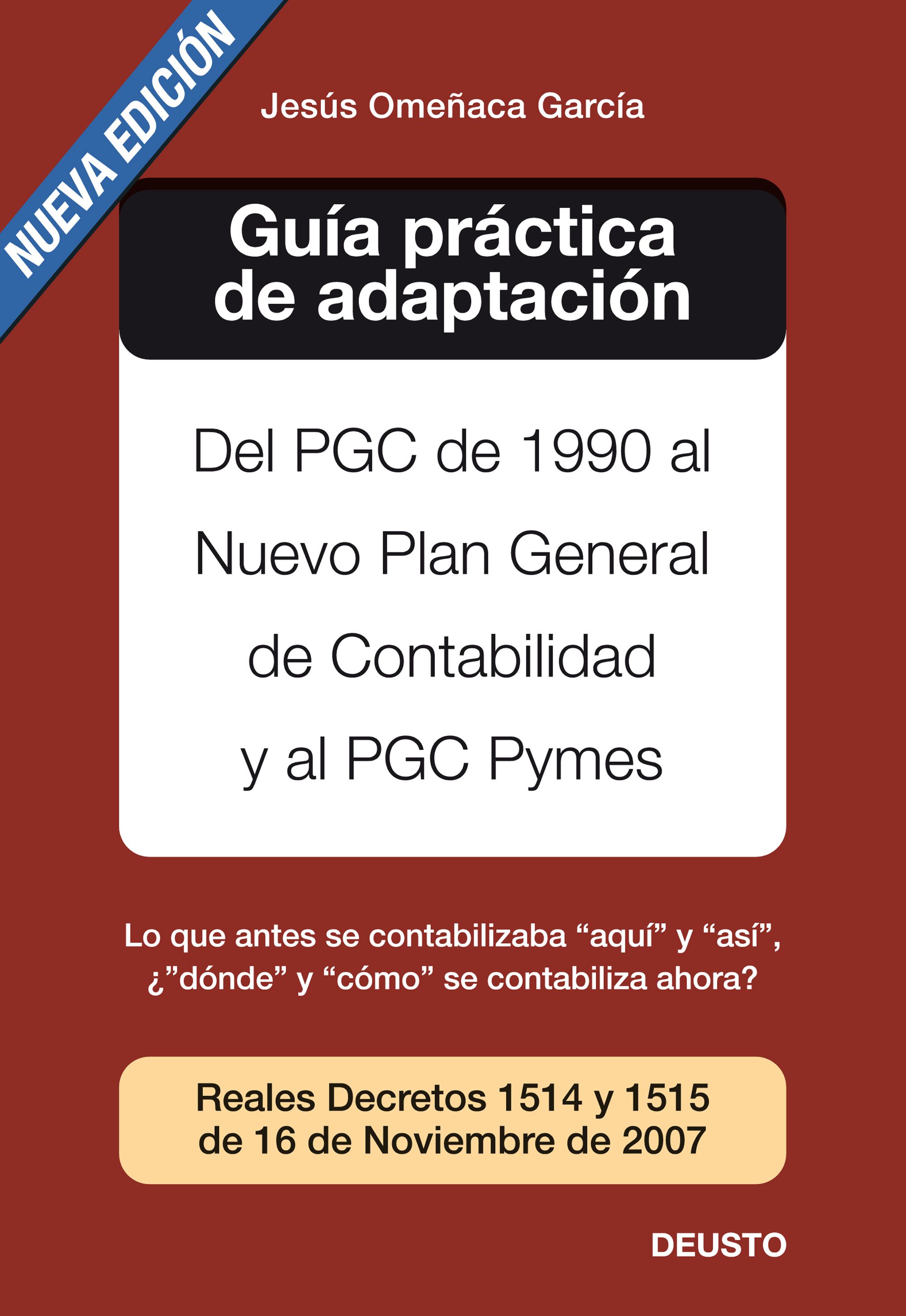 Portada Guía práctica de adaptación al nuevo PGC