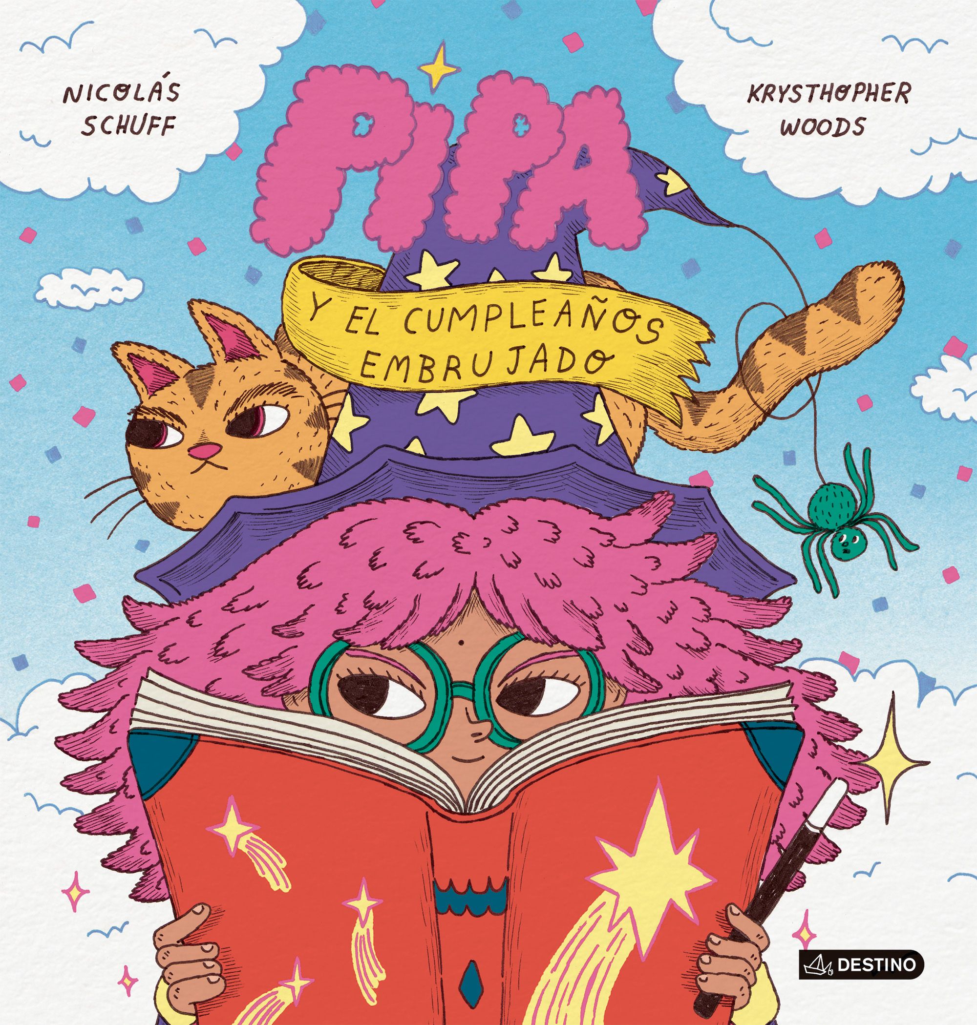 Portada Pippa y el cumpleaños embrujado