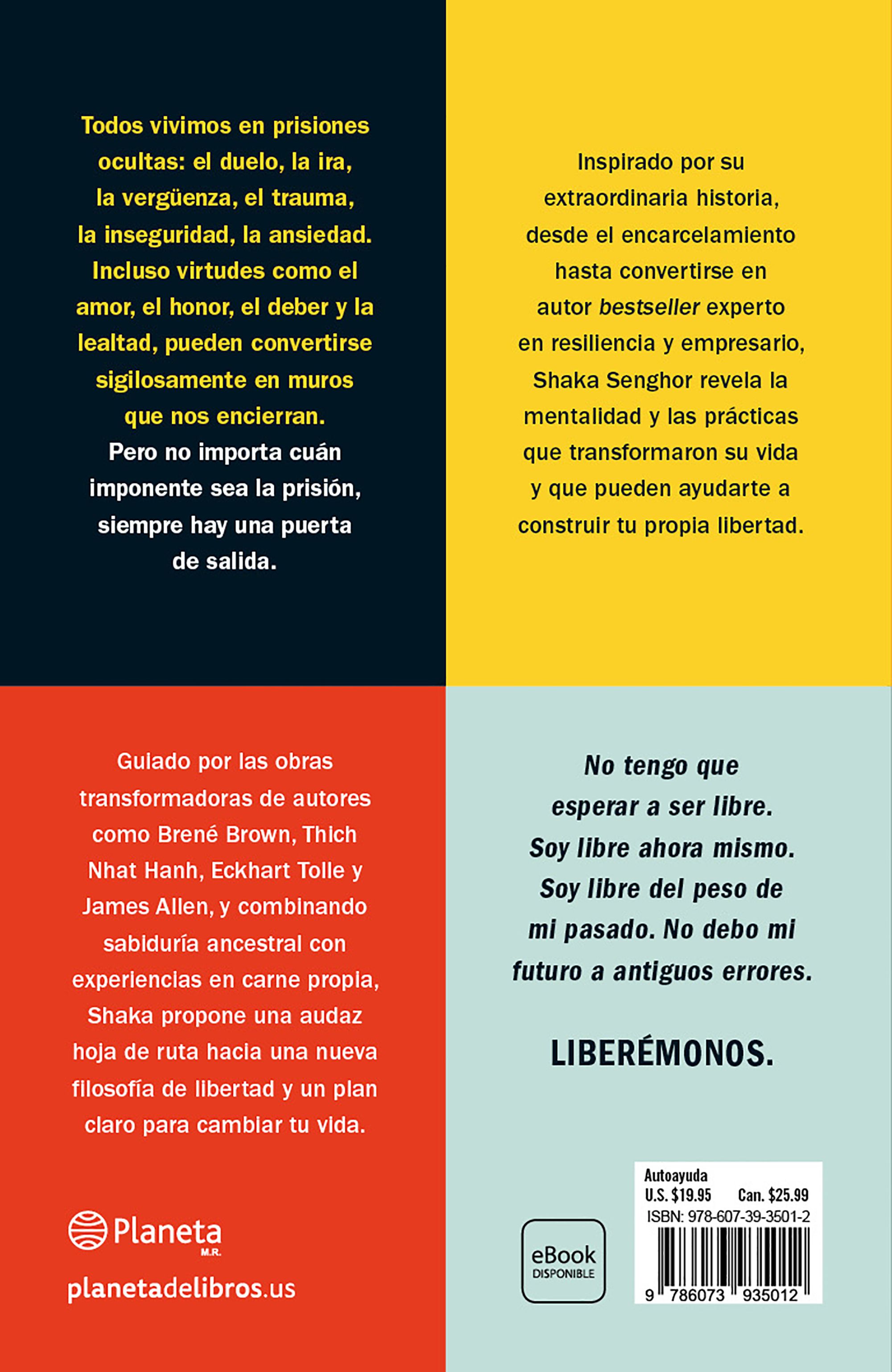 Miniatura contraportada Cómo ser libre (Spanish Edition)