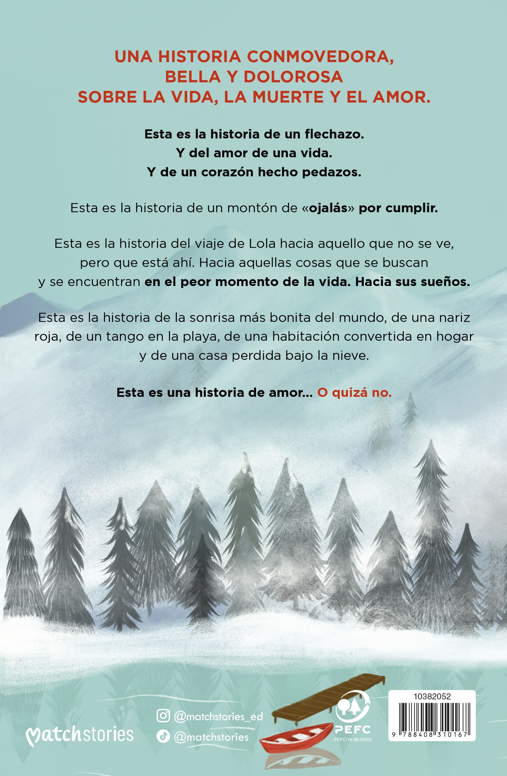 Miniatura contraportada Ojalá esta fuera nuestra historia de amor