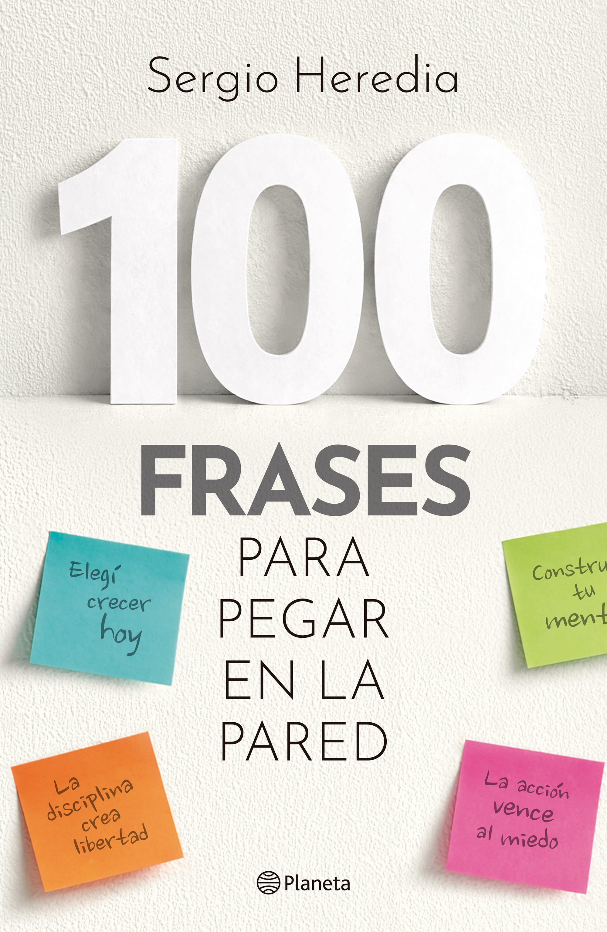 Portada 100 frases para pegar en la pared