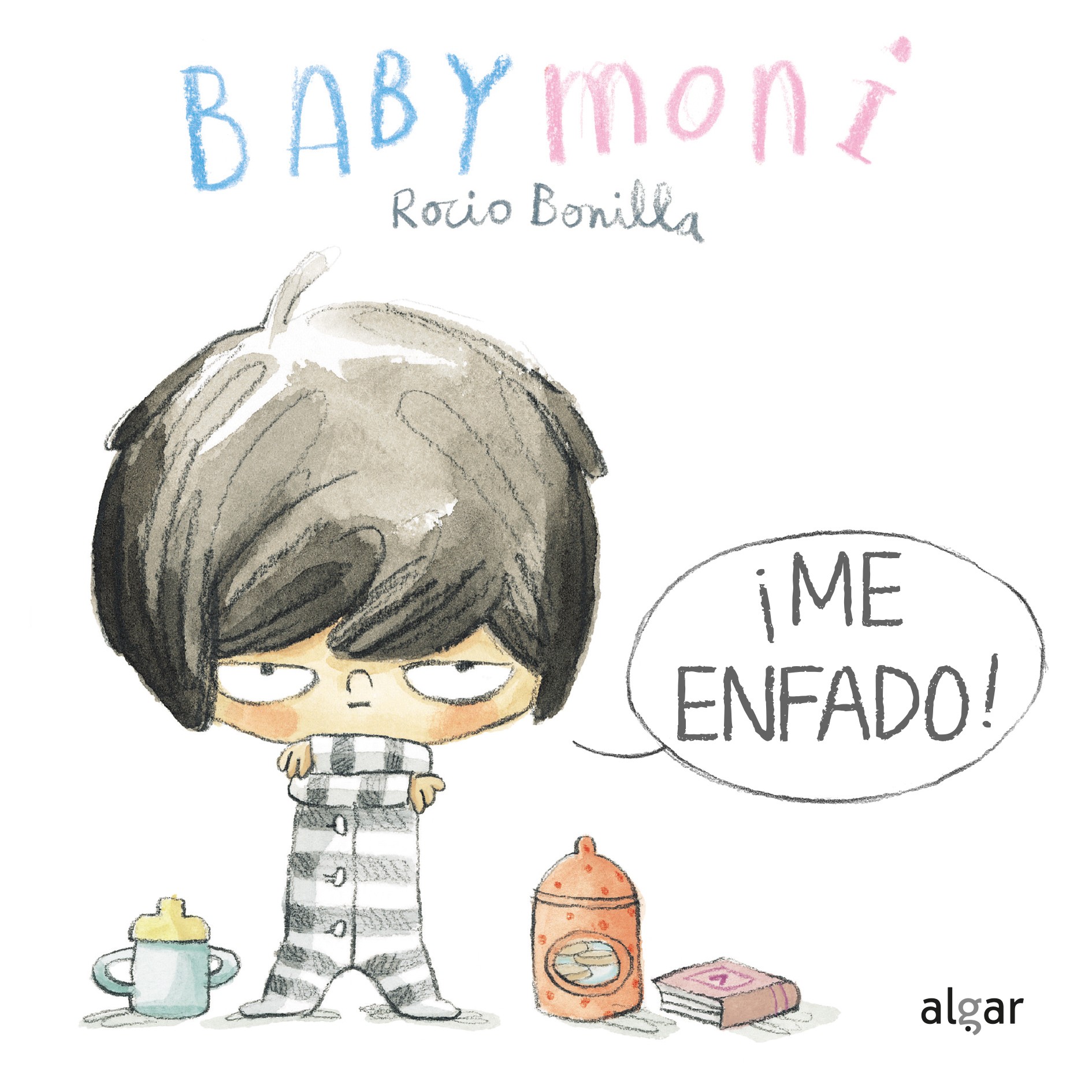 Portada Babymoni. ¡Me enfado!