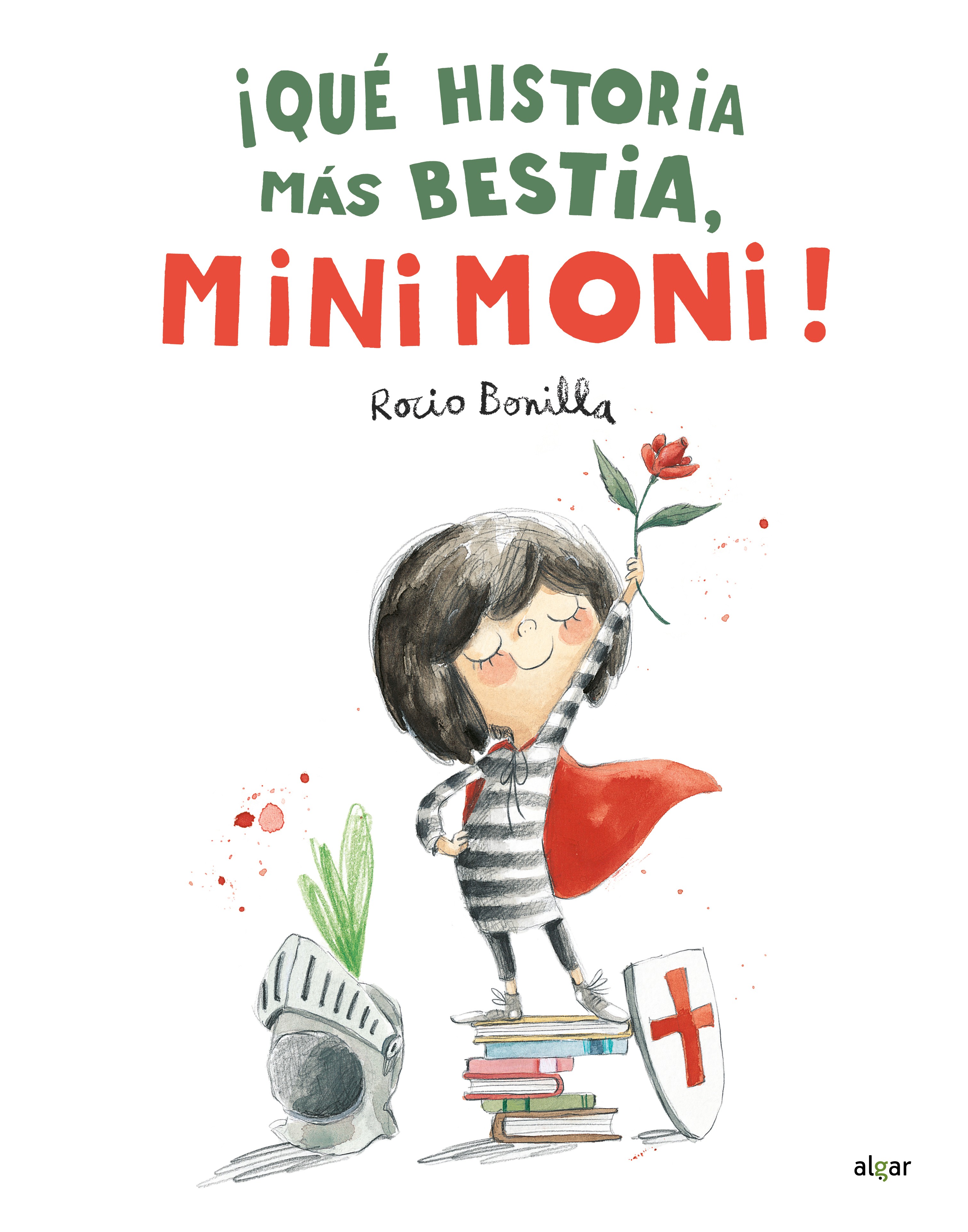 Portada ¡Qué historia más bestia, Minimoni!