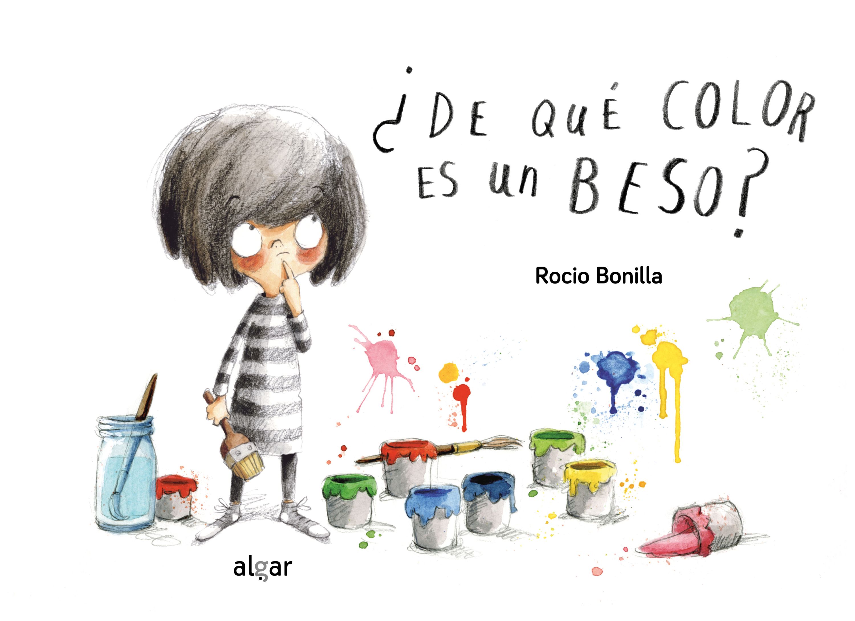 Portada ¿De qué color es un beso?