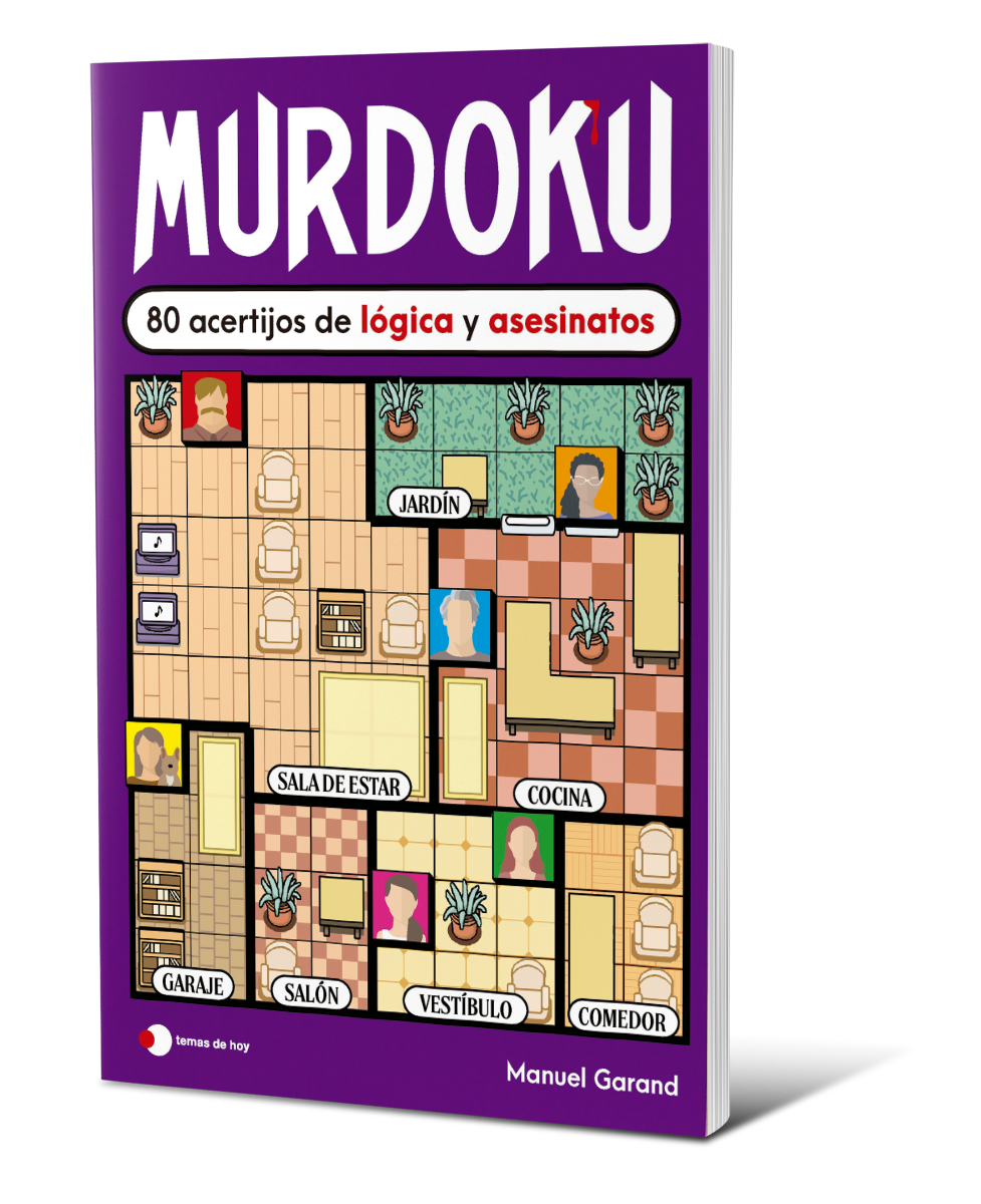 Portada  Murdoku: 80 acertijos de lógica y asesinatos