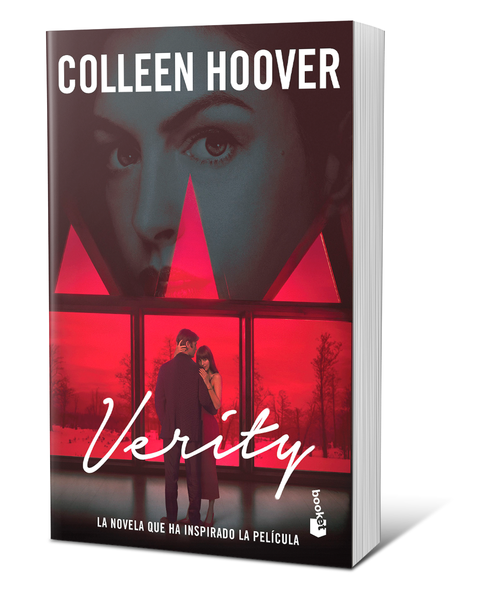 Portada  Verity. La sombra de un engaño. Tie in