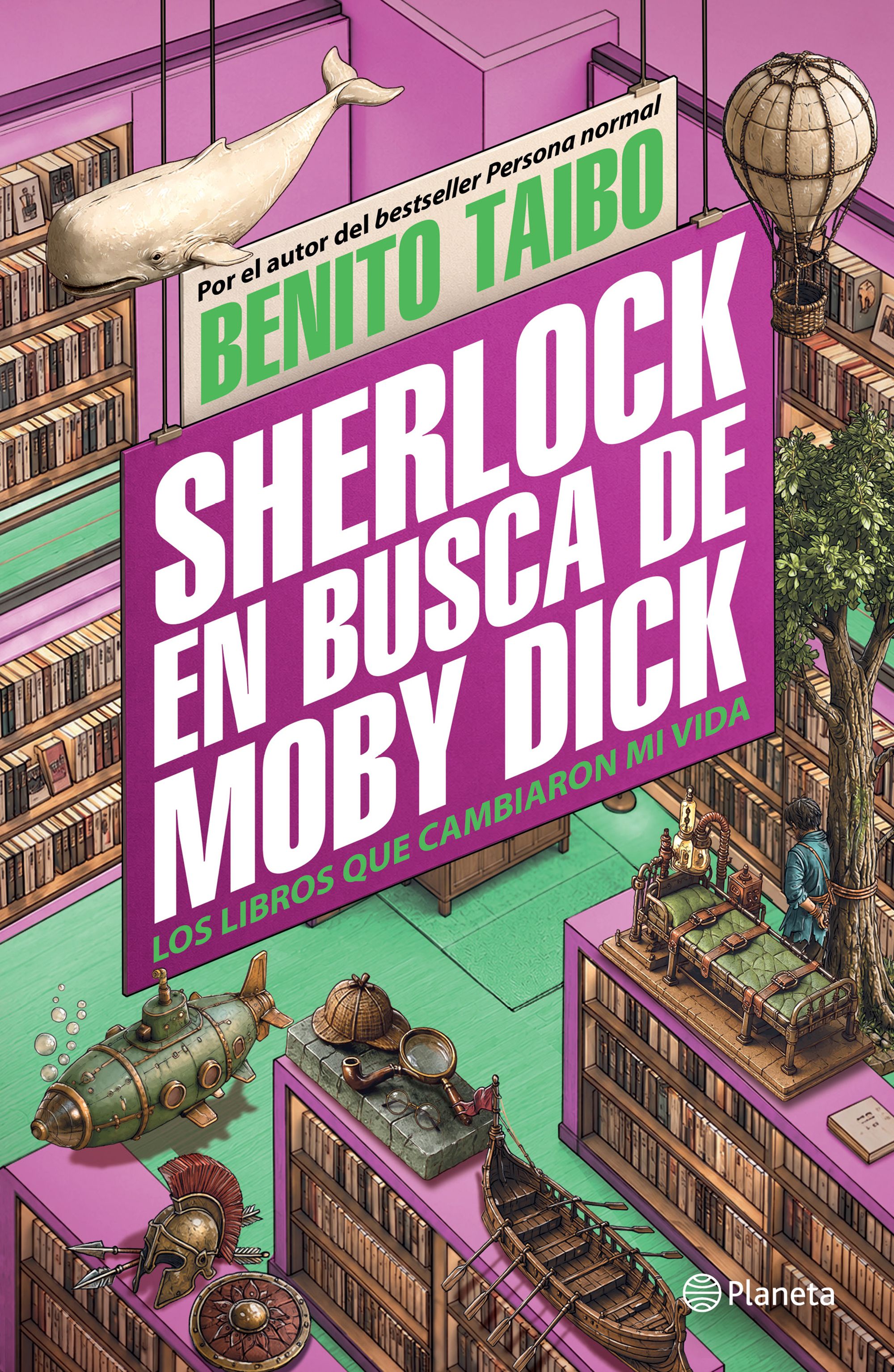 Portada Sherlock en busca de Moby Dick