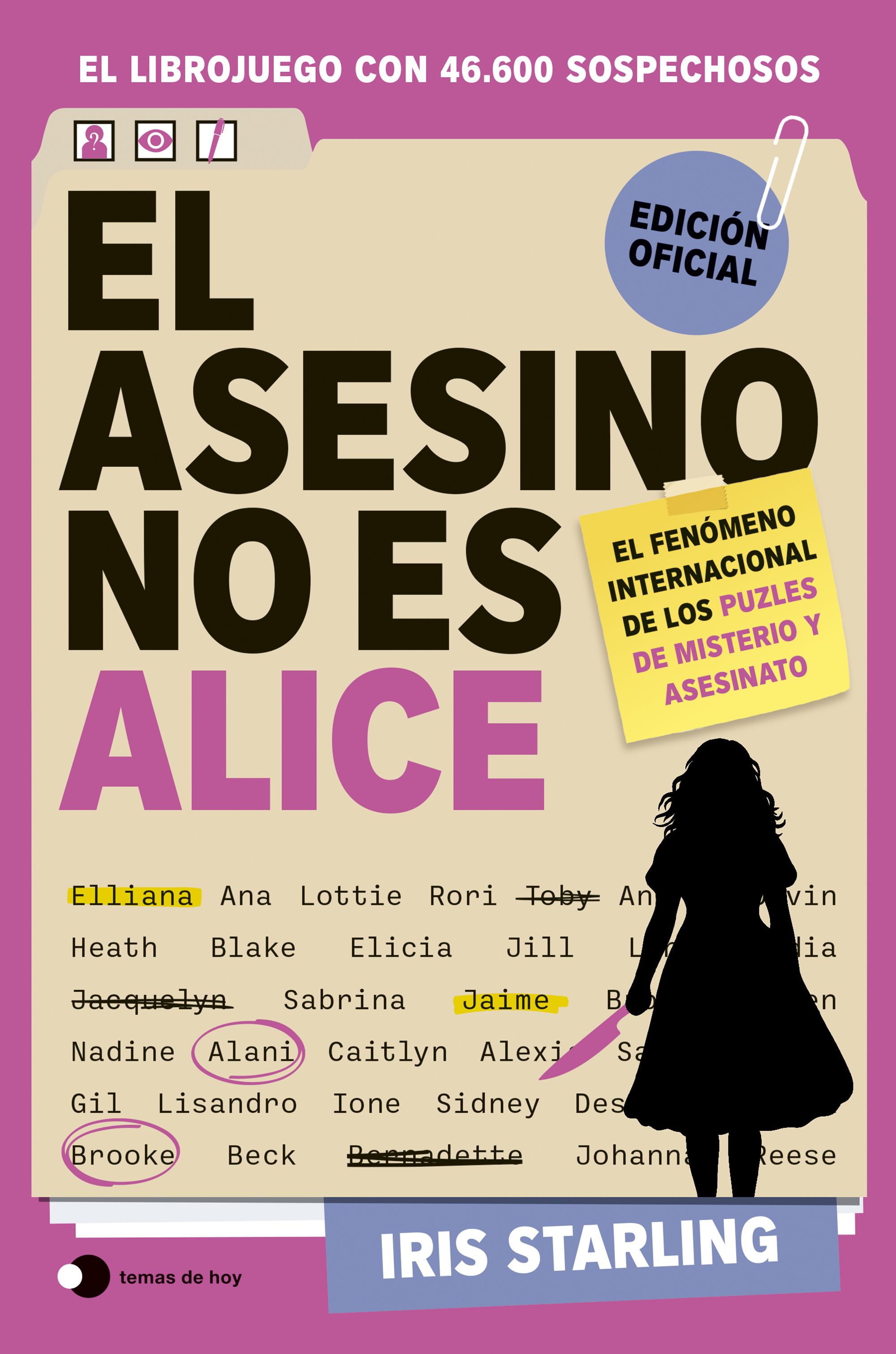 Portada El asesino no es Alice
