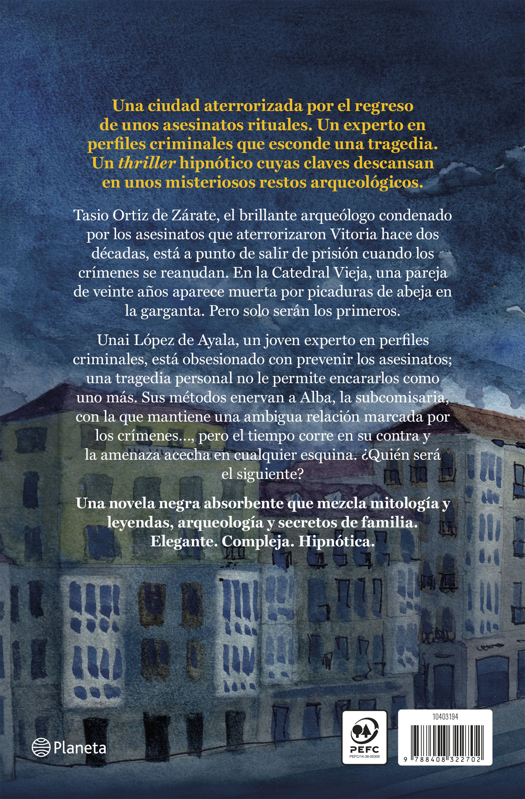 Miniatura contraportada El Silencio de la Ciudad Blanca (edición ilustrada 10.º aniversario)
