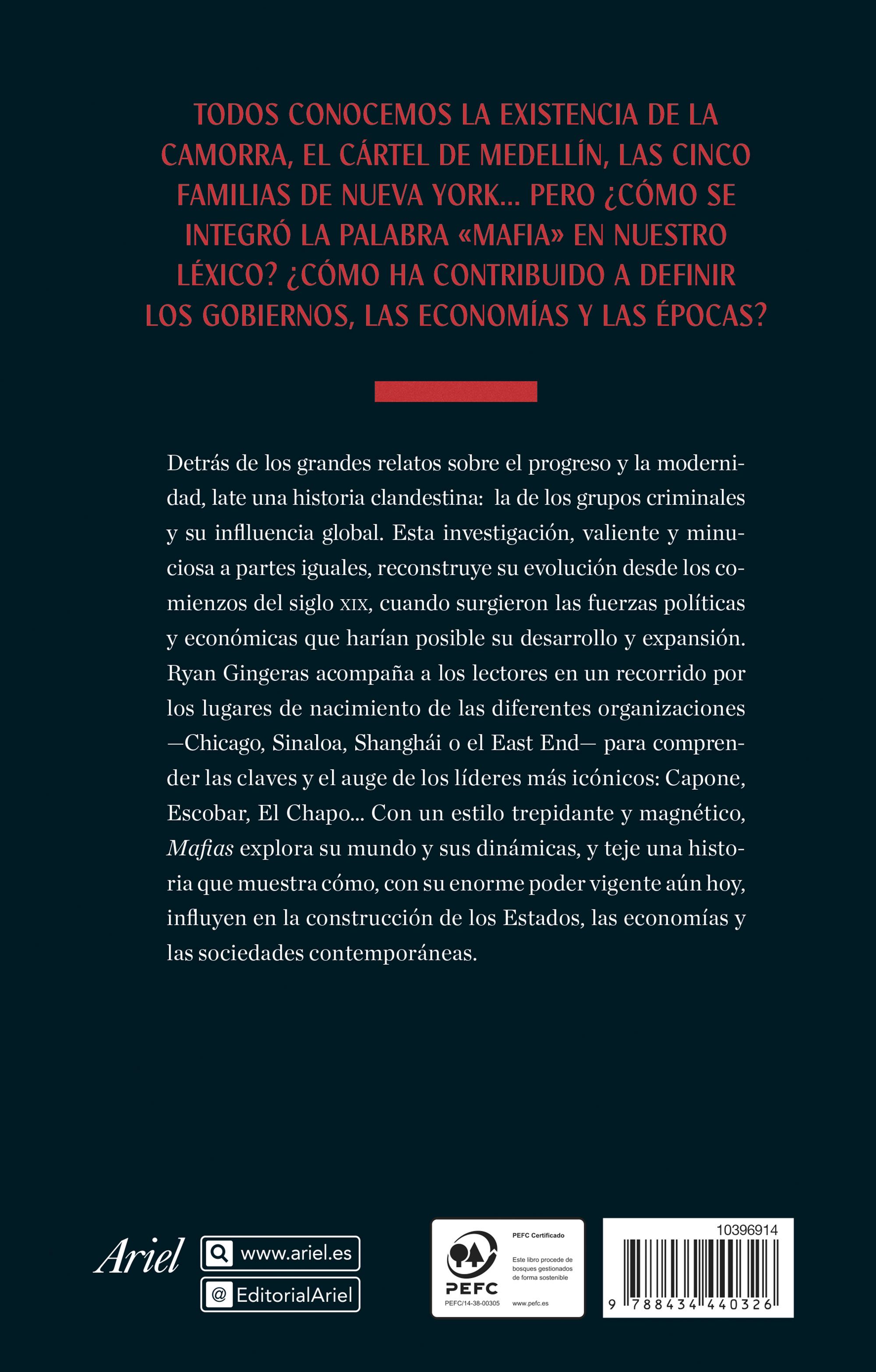 Miniatura contraportada Mafias