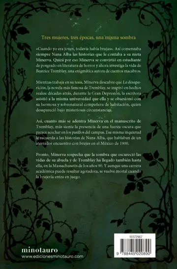 Contraportada El embrujo