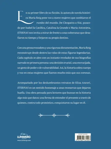 Contraportada Eternas