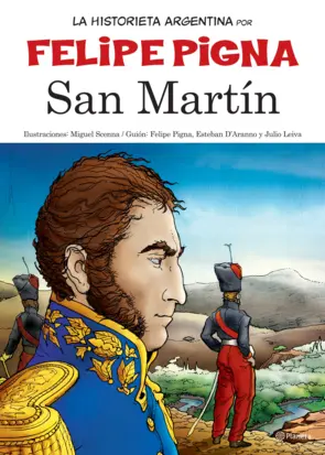 Portada La historieta Argentina- San Martín