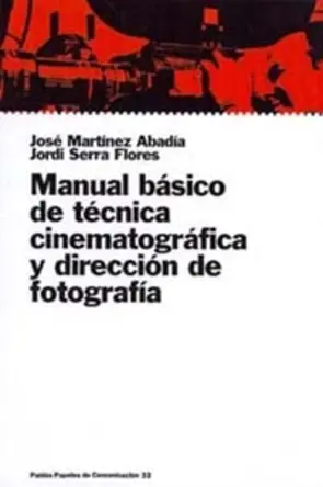 Portada Manual básico de técnica cinematográfica y d
