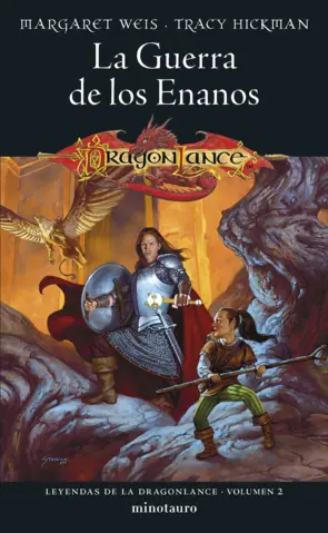 Portada Leyendas de la Dragonlance nº 02/03 La Guerra de los enanos