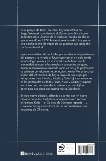 Contraportada Historias de Japón