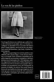 Miniatura contraportada Las voz de las piedras