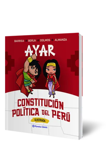 Portada Constitución Política del Perú Ayar