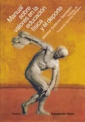 Portada Manual sobre valores en la educación física