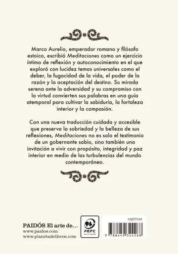 Contraportada Meditaciones