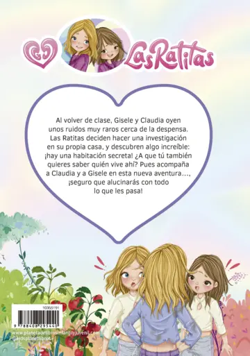Contraportada Las Ratitas 12. Violeta, la hermana secreta