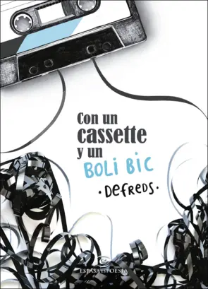 Portada Con un cassette y un BOLI BIC