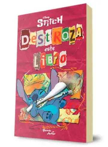 Portada Stitch. Destroza este libro
