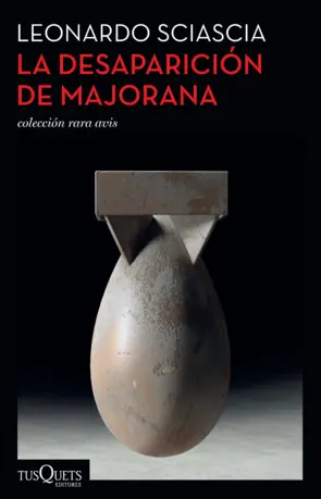 Portada La desaparición de Majorana