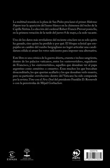 Contraportada Cónclave