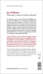 Miniatura contraportada Noventa y nueve cuentos divinos