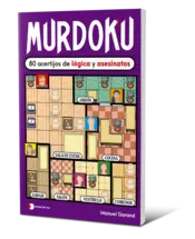 Portada  Murdoku: 80 acertijos de lógica y asesinatos