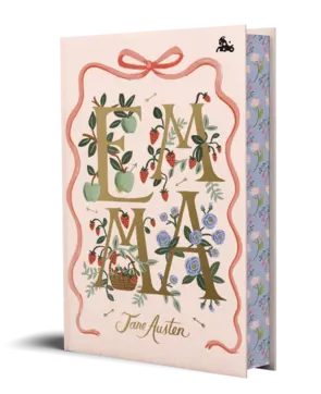 Portada Emma. Edición especial cantos tintados