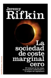 Portada La sociedad de coste marginal cero