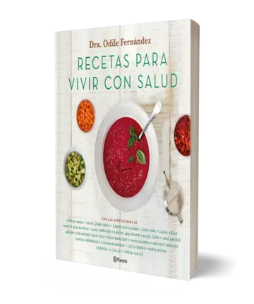 Portada Recetas para vivir con salud