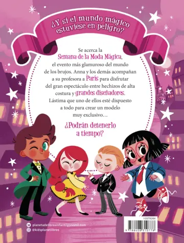 Contraportada Anna Kadabra. Aventuras legendarias 4. El rescate del fénix