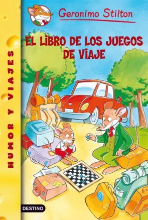 Portada Stilton 34- El libro de los juegos de viaje