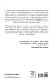 Miniatura contraportada El lecho de Procusto