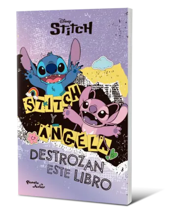 Portada Stitch & Ángela destrozan este libro
