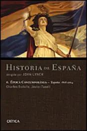 Portada Historia de España   vol. 6 epoca contemporáne