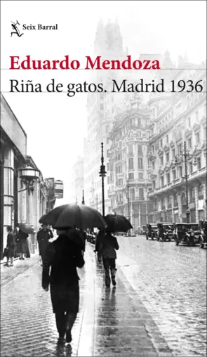 Portada Riña de gatos. Madrid 1936