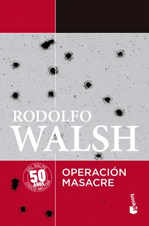 Portada Operación masacre