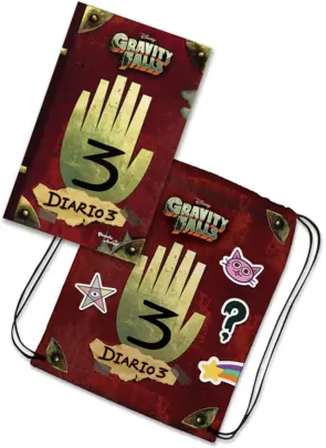 Portada Gravity Falls. Diario 3. Edición limitada 2019