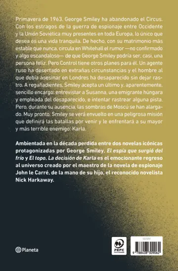 Contraportada La decisión de Karla